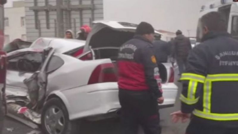 Suruç'ta trafik kazası: 6 yaralı