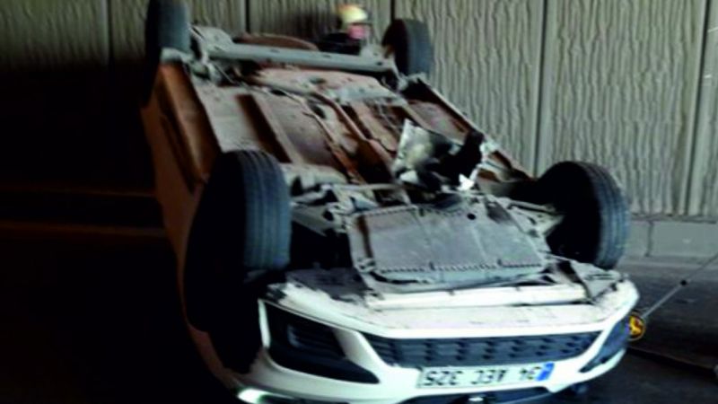 Urfa'da otomobil takla attı: 3 yaralı