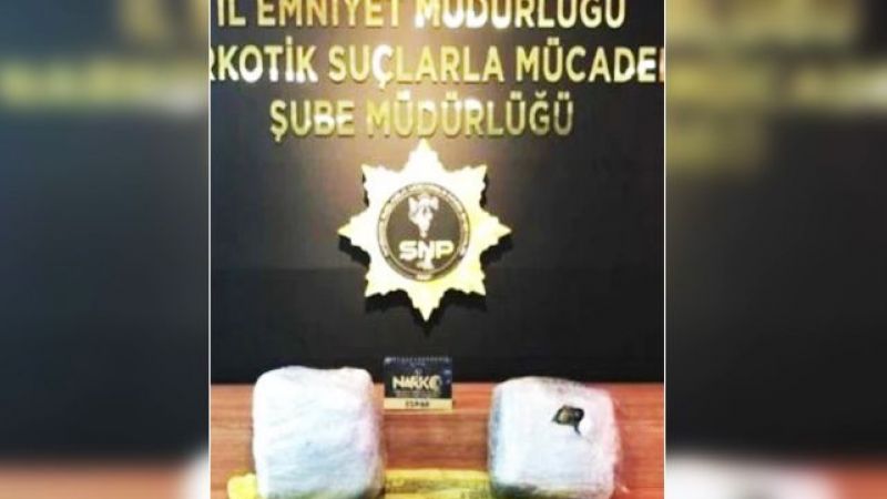 Urfa'da araçta 9 kilo esrar çıktı!