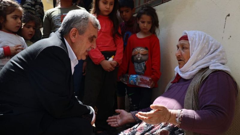 Beyazgül selden etkilenen vatandaşları bir an yalnız bırakmadı