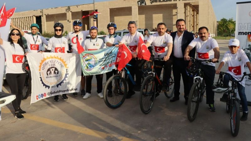 Gençlik Bayramı için pedal çevirdiler