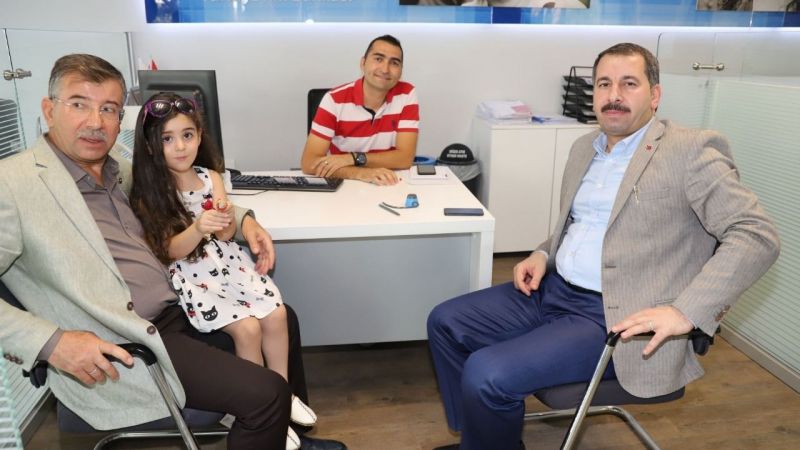 Baydilli ve Cevheri esnafla buluştu