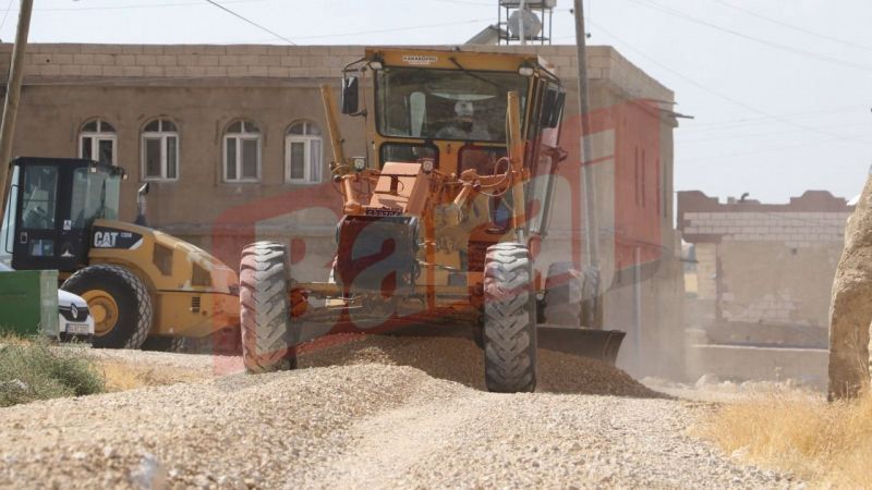 Karaköprü yolları kışa hazırlanıyor