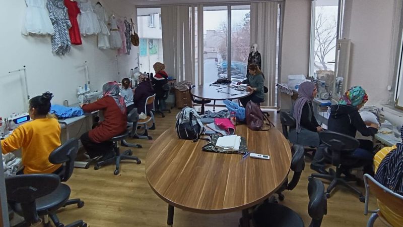  Viranşehir kadın destek merkezine yoğun ilgi