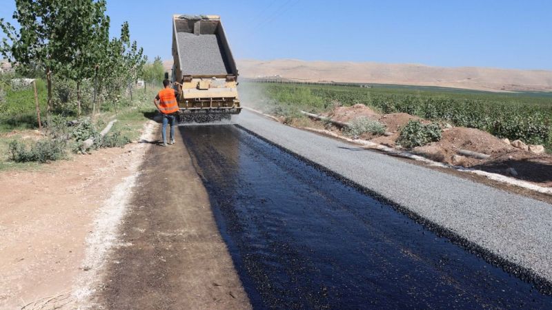 Haliliye’de asfalt çalışmaları devam ediyor